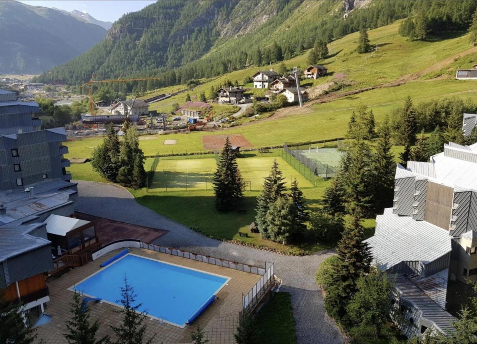 白色天堂公寓 Val-dʼIsère 外观 照片