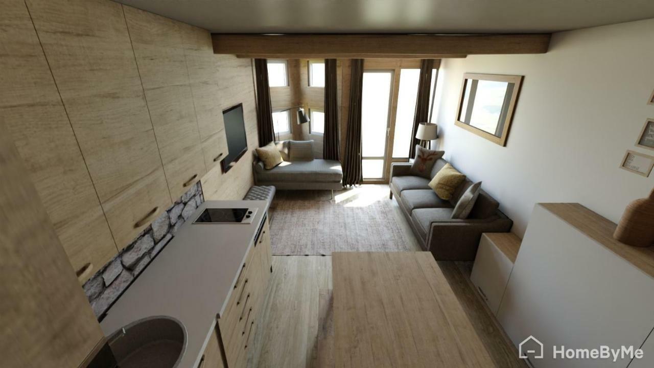 白色天堂公寓 Val-dʼIsère 外观 照片