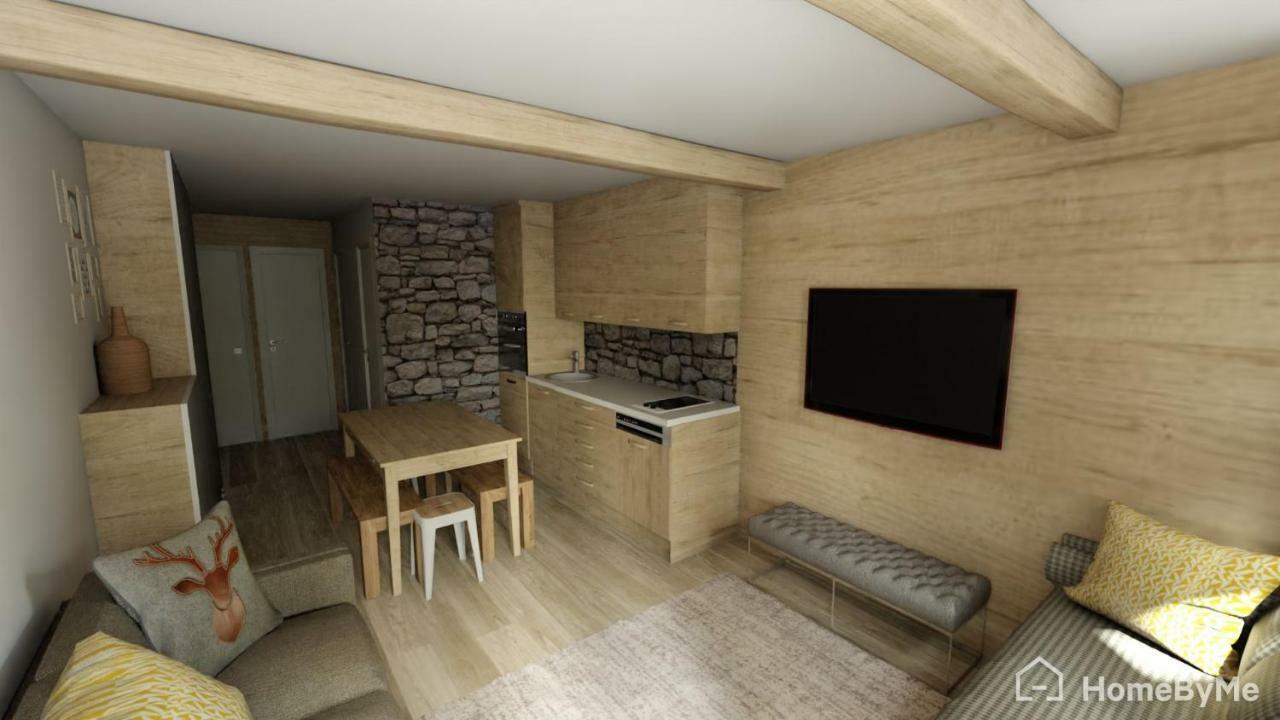 白色天堂公寓 Val-dʼIsère 外观 照片